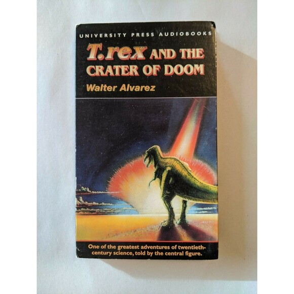 T. Rex And The Crater of Doom Audiobook Cassette Tape Walter Alvarez Vintage - Picture 1 of 9